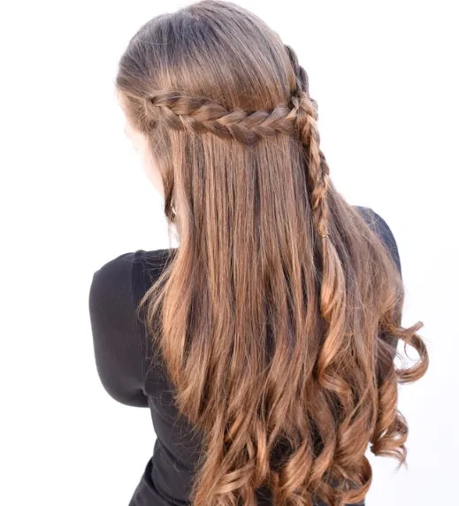 Half Up Boho Braid